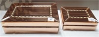 41 - PAIR OF BEAUTIFUL DECOR BOXES