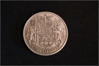 Canadian 1950 (50 cent ) coin