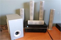Sony receiver with Quest 6 speaker home theater