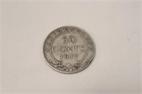 1917 NFLD 50 cent piece