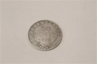 1918 NFLD 50 cent piece