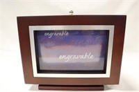 Revolving picture frame with 3 photo album's