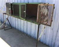 Custom upright Steel Cage Locker