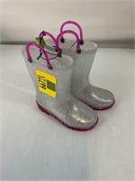 Little Girls Toddler Light Up Waterproof Rain Boot