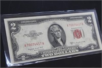 1953-B US Note, $2 Red Seal Uncirculated