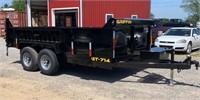 New 2021 7'x14'  Griffin Dump Trailer