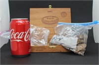 Bags of 60-70s Lincolns & 40-50s Wheats W/ Box