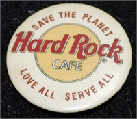 HARD ROCK CAFÉ, PIN, SAVE THE PLANET, LOVE ALL, SE