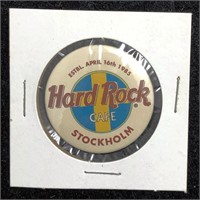 HARD ROCK CAFÉ, PIN, STOCKHOLM, ESTBL, APRIL 16th