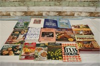 Lot of 12 Vintage Cookbooks