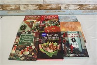 Lot of Hardback Christmas Cookbooks