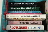 Lot of Diet Cookbooks