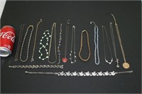 Lot of Miscellaneous Costume Necklaces
