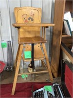 Childs wooden High chair