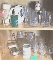 25 pc Mixed lot mugs and glasses