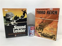 2 jeux de guerre Squad Leader & Third Reich