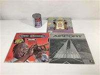 3 Vinyles 33 tours/LP dont Louis Armstrong