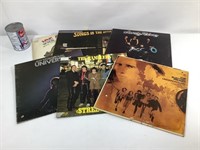 6 vinyles 33 tours/LP dont Billy Joel
