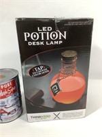 Lampe de bureau/bouteille de potion LED