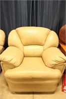Matching Leather chair 42" w