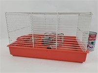 Cage pour petit animal avec gourde & roue