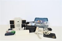 Computer Speaker System & Assorted Supplies