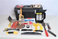 Tool Box w/ Paint Supplies