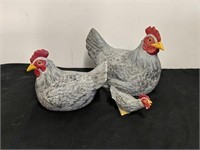 Ceramic chicken decor