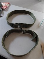 2 Old Belts Military