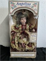Angelina porcelain doll