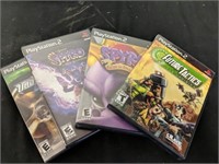 Group of PlayStation 2 video games : spyro
