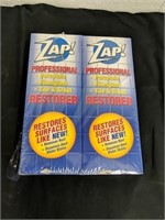 Two packages of zap professional porcelain,