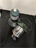 Coleman propane lantern with a new propane