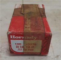Hornaday .38 Cal Bullets