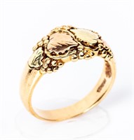 Jewelry 10kt Yellow Gold Black Hills Gold Ring