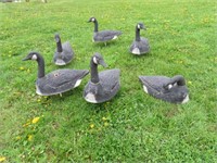 Paper mache 2 peice geese decoys