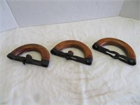 3 iron handles