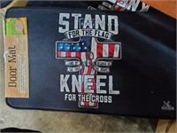 DOORMATS STAND FOR FLAG