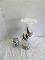 Art glass vase 13.5 "H