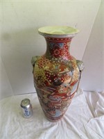 Early Chinese urn marked 21"H, Ex condition