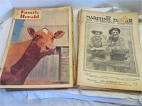 Family Heralds and Maritime Farmer magazines