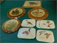 wildlife plaques & drink coasters