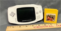 Game Boy advance model No. AGB-001 W/ DK Land