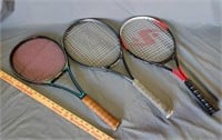 Tennis rackets **see photos for brands**