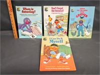 Vintage 1980 & 81 never used Sesame Street books