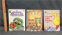 Vintage 1983 never used Sesame Street books