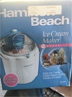 Hamilton beach ice cream maker works