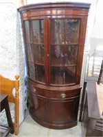 Corner china cabinets 72" tall x 27" square