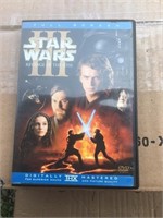 Star Wars revenge of the sith dvd movie