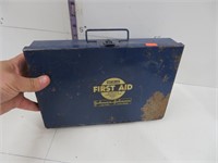 Vintage first aid kit